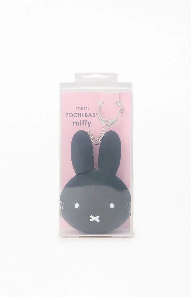 MIFFY Black Pochi Baby Coin Purse Keychain