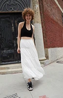 John Galt Black Alexis Halter Top