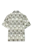 Boardies Kids Clara Palm Camp Shirt
