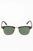 PacSun Small Metal Fifty-Fifty Sunglasses