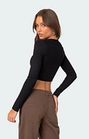 Milady Ribbed Crop Top