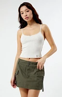 PacSun D-Ring Cargo Mini Skirt