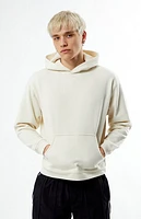 Pacsun Cream Solid Color Hoodie