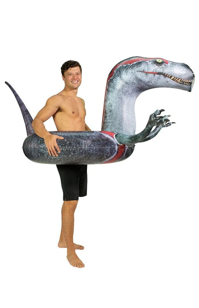 Pool Candy Inflatable 42" Velociraptor Pool Tube
