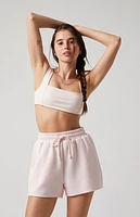 PAC 1980 Active Pink Sweat Shorts