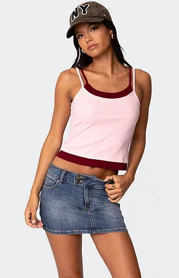 Edikted Element Layered Tank Top