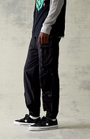 PacSun Black Multi Pocket Straight Cargo Pants