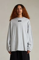 Fear of God Essentials Light Heather Grey Long Sleeve T-Shirt