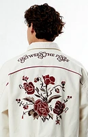 Pacsun Western Floral Embroidered Gas Jacket