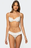Edikted Amelia Cupped Bikini Top