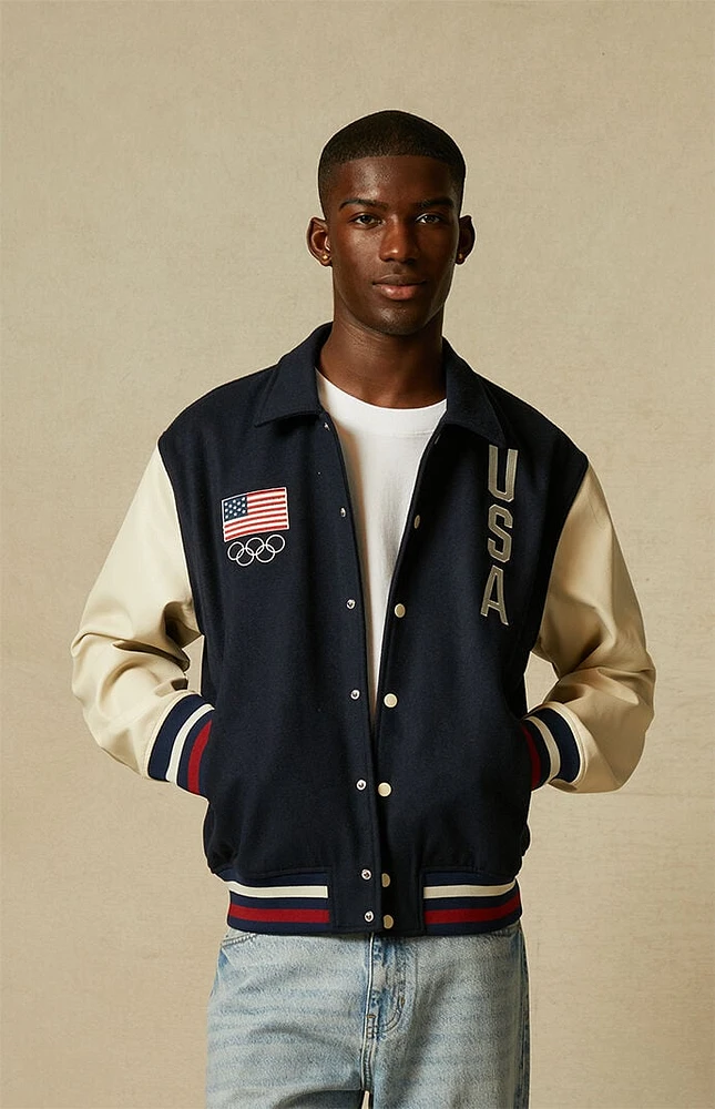 Olympics Team USA Varsity Jacket