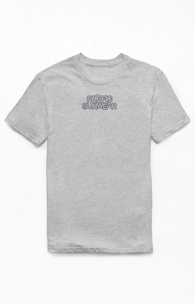 Gray Pacific Sunwear 1980 Logo T-Shirt