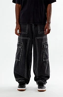 True Religion Naturaline Cargo Baggy Jeans