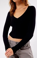 LA Hearts Woodland V-Neck Sweater