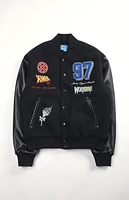 Civil x X-Men '97 Wolverine Slash Varsity Bomber Jacket