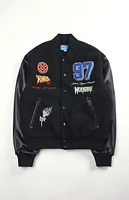 Civil x X-Men '97 Wolverine Slash Varsity Bomber Jacket