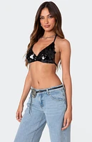 Edikted Sabina Sequin Bralette