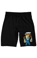 Ghost Rider Fiery Character Sweat Shorts