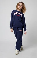 Pacsun Kids Chenille Embroidered Straight Leg Sweatpants