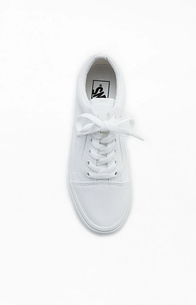 White Old Skool Shoes