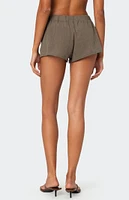 Edikted Harleigh Linen Look Shorts