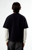 PacSun Saddle 2fer Thermal Long Sleeve T-Shirt