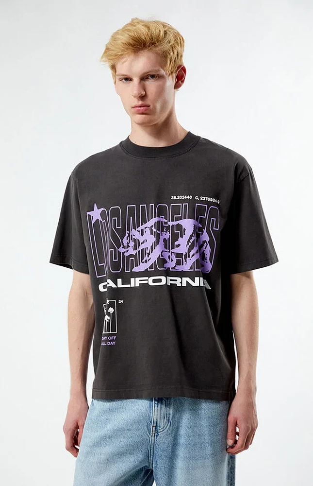 Pacsun LA Coordinates Oversized T-Shirt
