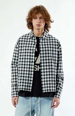 Pacsun Plaid Long Sleeve Button Down Shirt