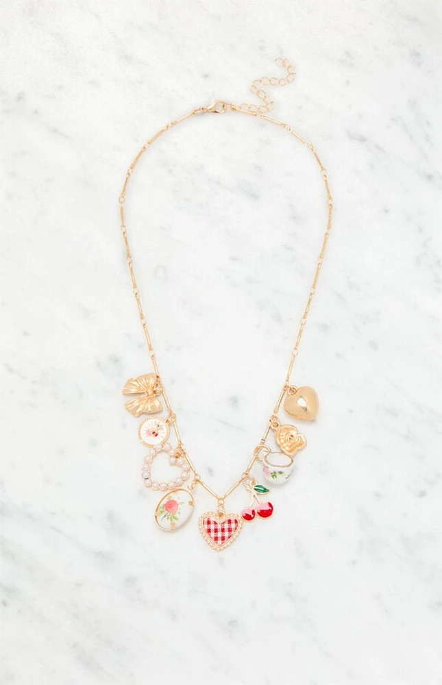 LA Hearts Naomi Charm Necklace