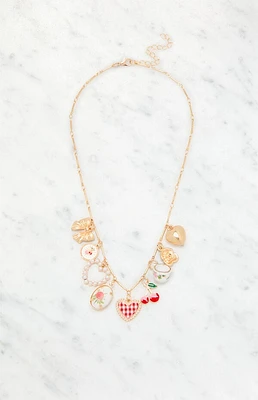 LA Hearts Naomi Charm Necklace