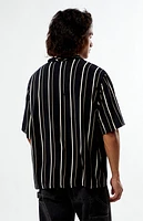 Pacsun Striped Oversized Camp Shirt
