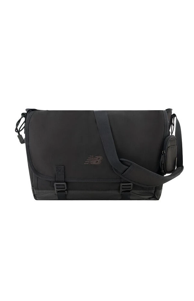 New Balance Black Athletics Messenger Bag