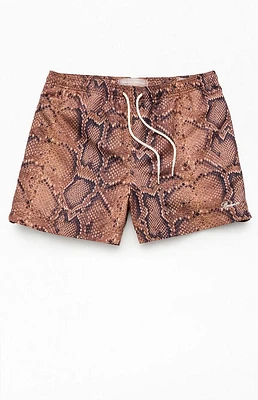 Pacsun Rattlesnake AOP 4.5" Swim Trunks