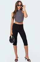 Edikted Raine Curved Halter Top