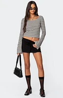 Edikted Lilia Striped Top