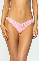 Edikted Starfish Ruched Bikini Bottom