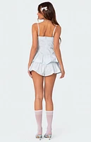 Edikted Beatrice Ruffled Romper