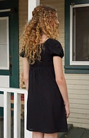 PacSun Kids Black Short Sleeve Dress