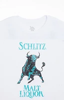 Schlitz Bull Cropped T-Shirt