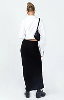 Princess Polly Black Jodie Maxi Skirt