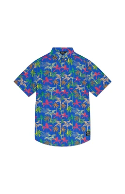 WeSC America Inc Oden Miami Palms AOP Camp Shirt