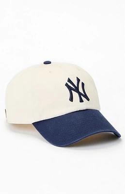 47 Brand Cream New York Yankees Strapback Dad Hat