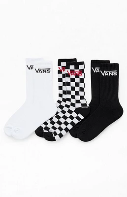 Vans 3 Pack Classic Crew Socks