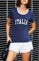 John Galt Hailie Italia Ringer T-Shirt