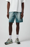 Pacsun Green Potassium Fleece Volley Sweat Shorts