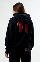 PacSun 11 Embroidered Oversized Hoodie