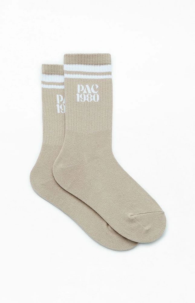 PacSun Varsity PAC 1980 Crew Socks