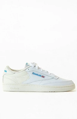 Reebok White & Blue Club C Vintage Shoes