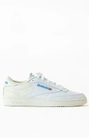 Reebok White & Blue Club C Vintage Shoes