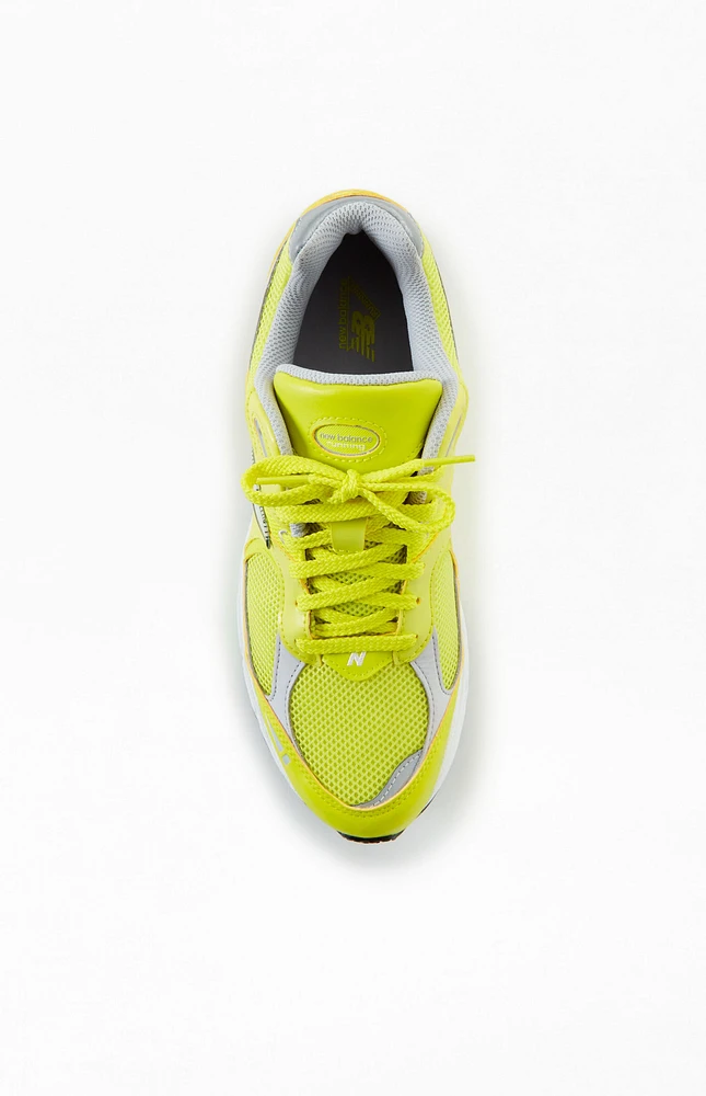 New Balance Yellow 2002R Shoes